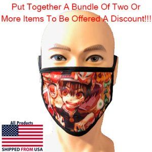 Washable Kid's Anime Face Mask #9